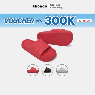 Dép Bánh Mì Nam Nữ Trendy 5 Quai Ngang Nhựa, Thoải Mái, Siêu Nhẹ Shondo Nhiều Màu