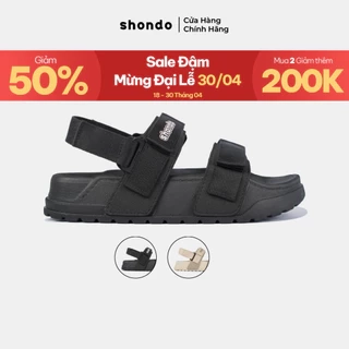 Giày Sandal Nam Nữ Platy 2 Ver 2 Thoải Mái, Siêu Nhẹ Shondo Nhiều Màu