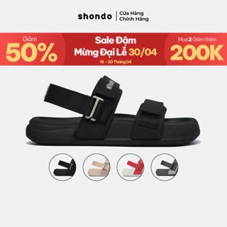 Giày Sandal Nam Nữ Platy 5 Khoen Gài, Thoải Mái, Siêu Nhẹ Shondo Nhiều Màu