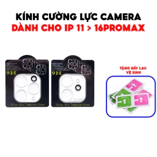 Kính Cường Lực Camera Cho Iphone 11-12-13-14-15-16-15promax-16promax - Bảo Vệ Toàn Diện Cho Camera