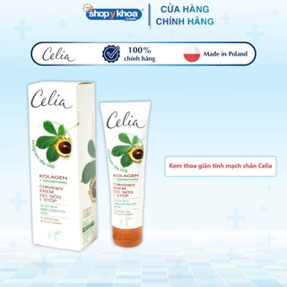 Kem thoa giãn tĩnh mạch chân Celia 100ml, Made in Poland