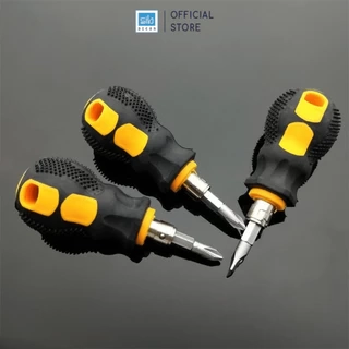 Tua Vít Ngắn Cầm Tay 2 Đầu Linh Hoạt Đa Năng, Lắp Ráp Kệ Sách, Đồ Gia Dụng, Sửa Chữa Điện Tử