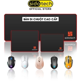 Miếng Lót Chuột Cỡ Lớn 80x30 cm SIDOTECH Inphic L1C Chất Liệu Cao Su Tự Nhiên Siêu Nhạy Chống Nước - Hàng Chính Hãng