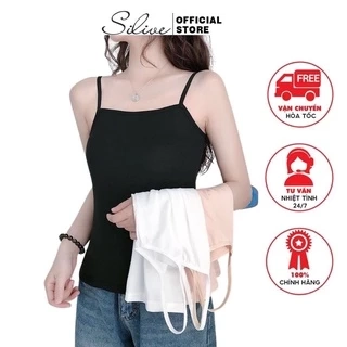 Áo 2 dây nữ dáng ôm áo 2 dây dáng ôm chất liệu cotton nhẹ mát thấm hút mồ hôi tôn dáng nhẹ nhàng sexy silive_official