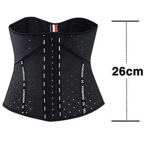Đai nịt bụng latex SILIVE 13 xương dáng chuẩn đeo không lộ viền của bộ đai nịt bụng giảm mỡ gen nịt bụng và đai latex