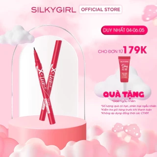 Kẻ Mắt Nước Siêu Mảnh Silkygirl XTreme Sharp Brush Liner 0,5ml