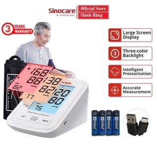 Máy Đo Huyết Áp Bắp Tay Tự Động Sinocare BA-823-Giọng Nói Tiếng Việt