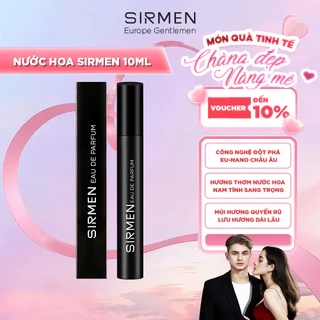 Nước hoa nam SIRMEN Eau de Parfum Châu Âu Europe Gentlemen cao cấp chai 10ml thơm tự nhiên