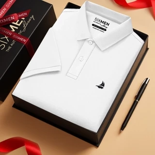 Áo polo nam cao cấp BASOR [Tặng Hộp Gói Quà] Vải cá sấu FeelMax thoáng mát, sang trọng - SIXMEN