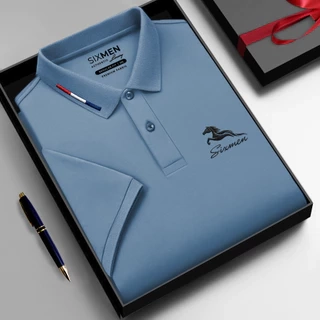 Áo polo nam cao cấp MÃ ĐÁO THÀNH CÔNG [Tặng Hộp Gói Quà] Vải cá sấu FeelMax thoáng mát - SIXMEN