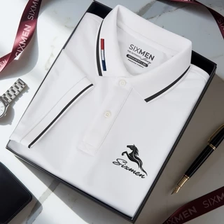 Áo Polo nam cao cấp SIXMEN [Tặng Hộp Gói Quà] Mã Đáo Thành Công - Vải cá sấu FeelMax thoáng mát