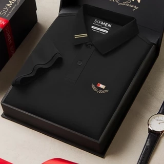 Áo polo nam cao cấp Thêu đẹp [Tặng Kèm Hộp Quà] vải cá sấu FeelMax thoáng mát -  Victory SIXMEN