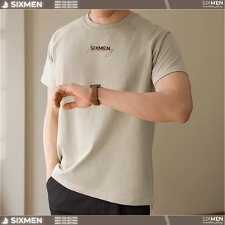 Áo thun nam TSHIRT SIXMEN LUXURY Ver 1 cổ tròn vải cotton cao cấp co giãn, thoáng mát, thanh lịch