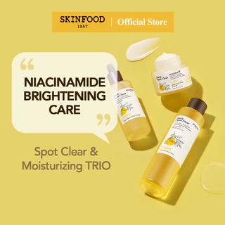 Set dưỡng Vitamin C Yuja Niacinamide sáng da mờ thâm Toner 200ml + Niacinamide Serum 50ml + kem dưỡng 61ml / Yuja Trio Set