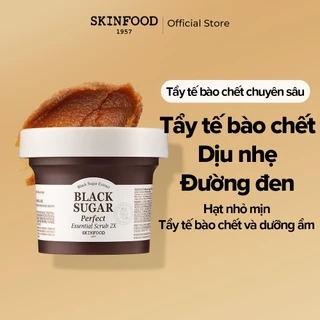 Tẩy tế bào chết đường đen loại bỏ mụn đầu đen & dưỡng ẩm Black Sugar Perfect Essential Scrub 2X 100g & 210g