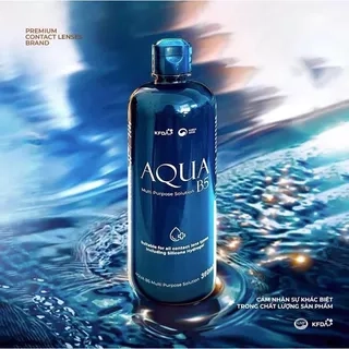 Nước ngâm và bảo quản kính áp tròng Sky Contact lens model Aqua B5 dung tích 360ml