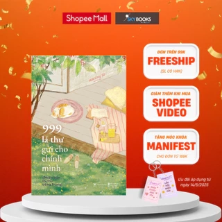 Sách - 999 Lá Thư Gửi Cho Chính Mình - Phiên Bản TÔ CHỮ Tiếng Trung