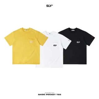 Áo thun cổ tròn SLY Basic Pocket Tee 3 màu