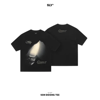 Áo thun cổ tròn SLY Son Doong màu đen