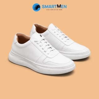 Giày thể thao SMARTMEN tăng chiều cao SMART-05 Trắng