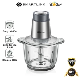 Máy Xay Thực Phẩm Đa Năng 2L Bear QSJ-B03Y7 - Hàng Chính Hãng - Bảo Hành 18 tháng