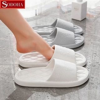 Dép đi trong nhà, dép quai ngang nam nữ, mang văn phòng, siêu nhẹ êm chân SODOHA SDH222
