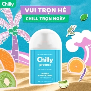 Dung dịch vệ sinh phụ nữ Chilly Delicato chiết xuất lô hội dưỡng mềm mại, sạch dịu