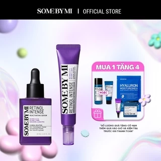 Some By Mi Tinh chất Retinol Reactivating Serum 30ml + Kem mắt Retinol Intense Advanced Triple Action Eye 30ml