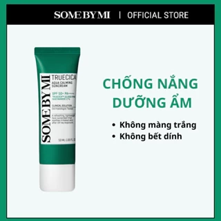 Some By Mi Kem chống nắng dưỡng ẩm Truecica Aqua Calming Suncream 50ml