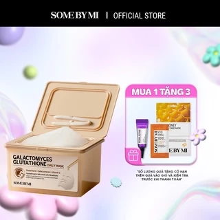 Some By Mi Mặt nạ dưỡng trắng hàng ngày Galactomyces Glutathione Daily Mask 30 miếng
