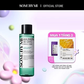 [SP Live] Some By Mi Nước hoa hồng hỗ trợ làm dịu mụn AHA-BHA-PHA 30 Days Miracle Toner 150ml