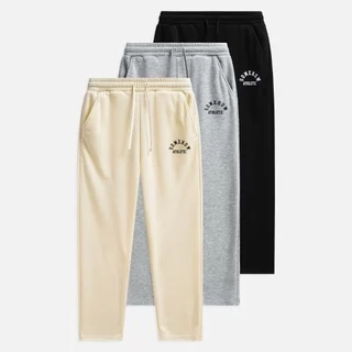 Jogger Nam Relaxed Form Athletic, Chất Vải Pique 80% Poly - 20% Cotton Thoải Mái, JG0009, SOMEHOW
