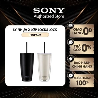 Ly nhựa 2 lớp LnL kèm ống hút (KMKTT) LocknLock HAP507 750ml Tumbler/BC