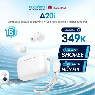Tai nghe bluetooth không dây soundcore A20i | Nhỏ gọn | 28 giờ phát nhạc | Sạc nhanh