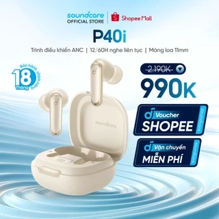 Tai nghe không dây soundcore A30i thiết kế thỏi son nhỏ gọn | Chống ồn ANC | Chống nước IP54