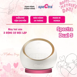 Máy Hút Sữa Điện Đôi/Kép Spectra Dual Compact Chính Hãng (Bảo Hành 24 Tháng)