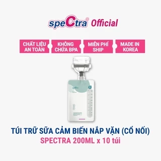 Túi trữ sữa cảm biến nhiệt Spectra 200ml (có nắp vặn)