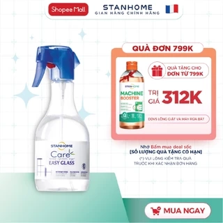 Nước Lau Kính Hữu Cơ STANHOME Easy Glass Care Tẩy Ố Gương, Kính Không Để Lại Vệt An Toàn Da Nhạy Cảm 500ML