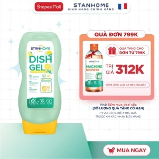Nước rửa chén bát cho máy rửa chén Stanhome DISH GEL Serenity hương Mimosa, bạc hà 720ML - Limited vers