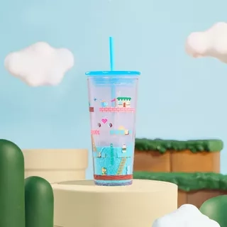 BÌNH COLD CUP 16OZ PL BEARISTA GAME CHALLENGE (473 mL)
