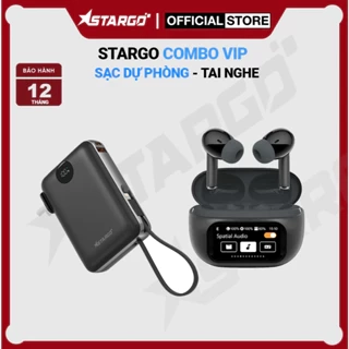 Combo Sạc dự phòng tai nghe StarGO X1 và Hero