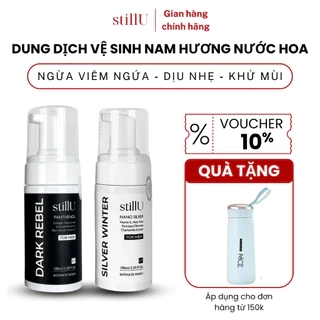 Dung Dịch Vệ Sinh Nam Giới Tạo Bọt stillU Dark Rebel 100ml Mùi Nước Hoa Nam Tính Khử Mùi Sạch Khuẩn
