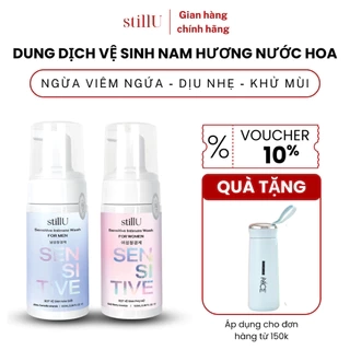 Dung Dịch Vệ Sinh Nam Nữ Tạo Bọt Sensitive Men & Women 100ml Dịu Nhẹ Cho Da Nhạy Cảm Ngừa Viêm Ngứa