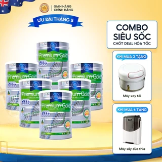 Combo 6 Sữa Hoàng Gia ROYAL AUSNZ Premium Gold 3 Hộp 900g