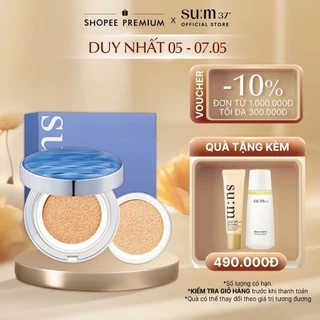 Phấn nước cấp ẩm Su:m37 Water-full CC Cushion Perfect Finish 15g (tặng thêm lõi 15g)