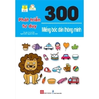SÁCH - 300 miếng bóc dán thông minh