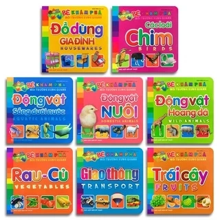 Sách: Bé Khám Phá Môi Trường Xung Quanh ( NHIỀU CHỦ ĐỀ)