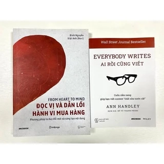Combo - Sách Đọc Vị Và Dẫn Lối Hành Vi Mua Hàng & Everybody Writes: Ai Rồi Cũng Viết