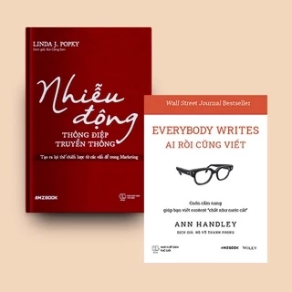 Combo - Sách Everybody Writes - Ai Rồi Cũng Viết & Nhiễu Động Thông Điệp Truyền Thông