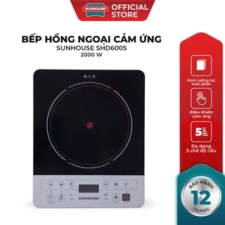 Bếp hồng ngoại cảm ứng SUNHOUSE SHD6005